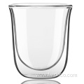 borosilicate glass heat resistant double wall glasses